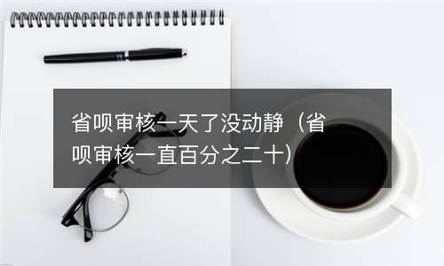 省呗审核一天了没动静（省呗审核一直百分之二十） 