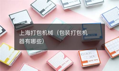 上海打包机械（包装打包机器有哪些） 